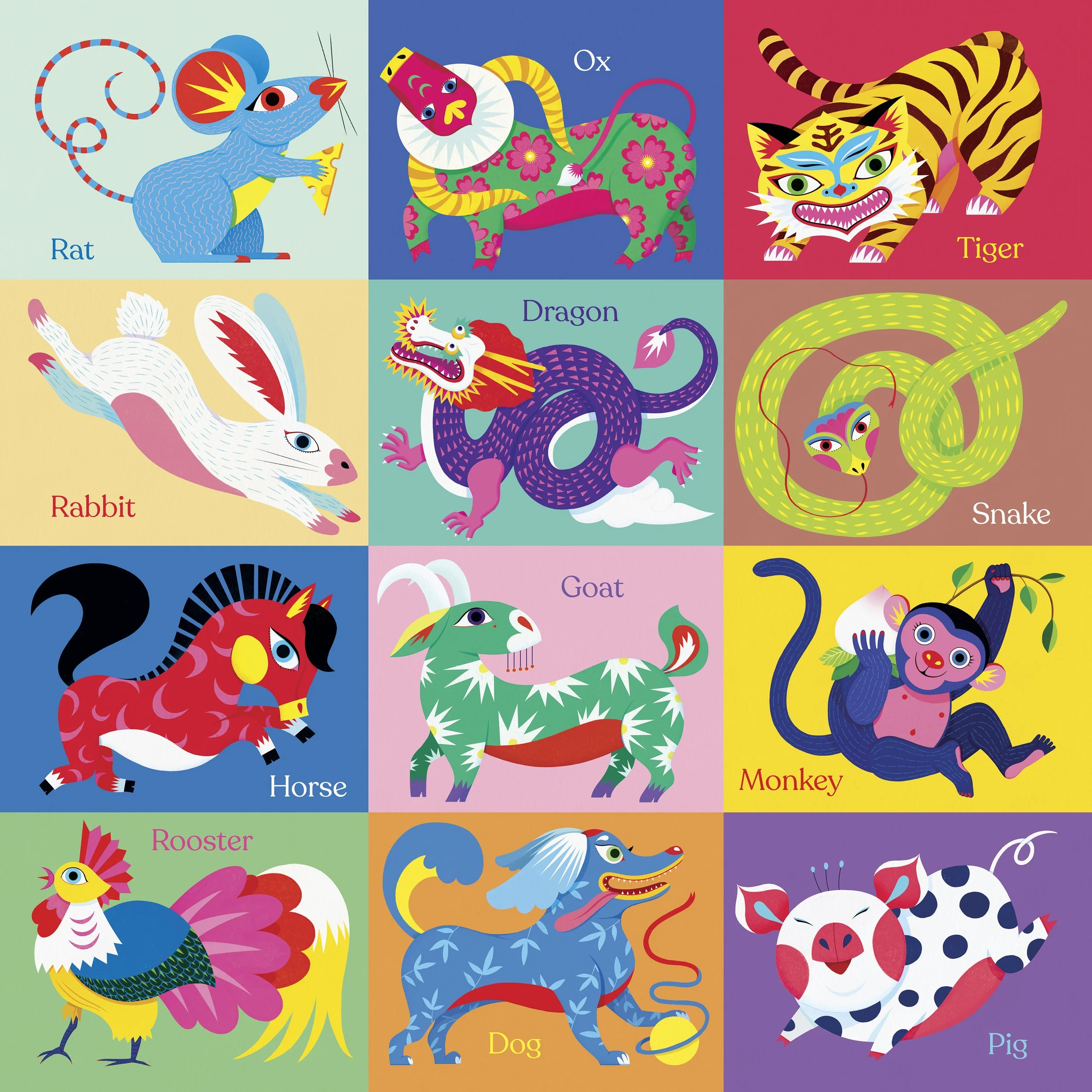 Mudpuppy: Chinese Zodiac — Nan Cao